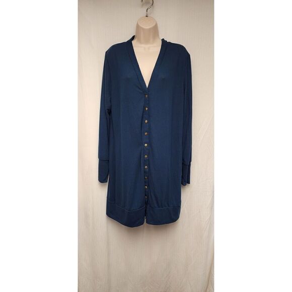 Halife Womens Long Sleeve Knit Cardigan Sweater With Snap Buttons Size 2XL - Picture 3 of 7